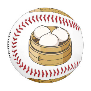 Balle De Baseball Dim sum dessin animé
