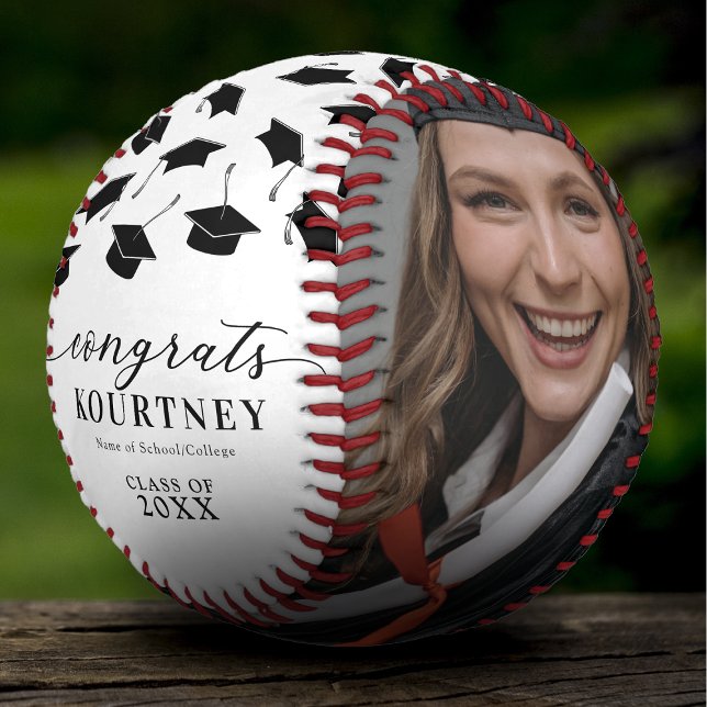 Balle De Baseball Diplômé Diplômé - photo Baseball (Créateur téléchargé)