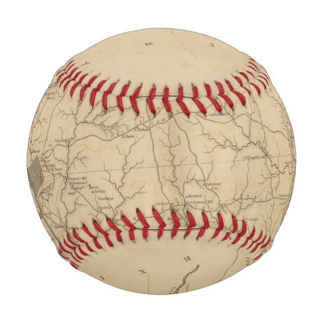 Balle De Baseball District de Richland, Caroline du Sud (Devant)