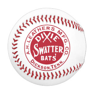 Balle De Baseball Dixie Swatter Dickson Tennessee AH Cuirs Bats