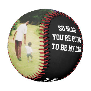 Balle De Baseball DONC GRÂCE À L'AVENIR Fête des pères D'Adoption DE