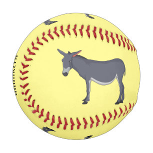 Balle De Baseball Donkey cartoon