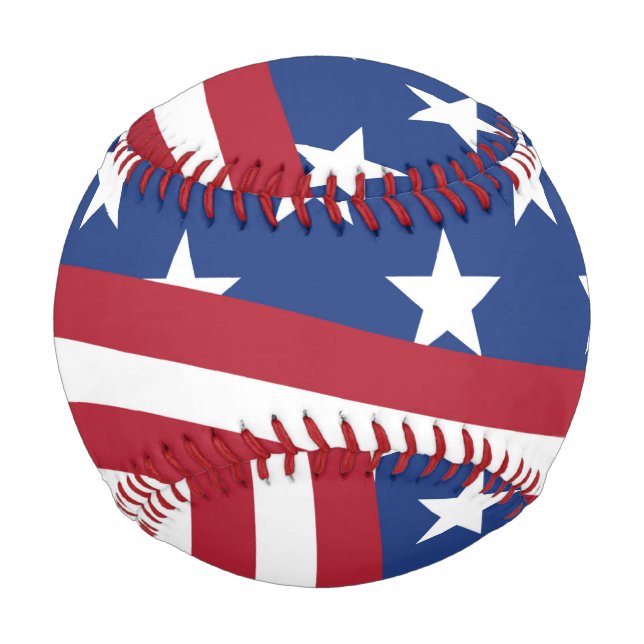 Balle De Baseball Drapeau américain de base-ball (Devant)