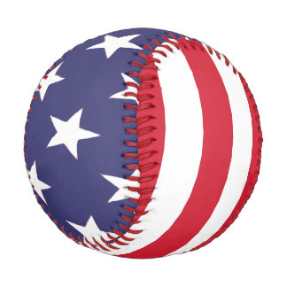 Balle De Baseball Drapeau américain des États-Unis