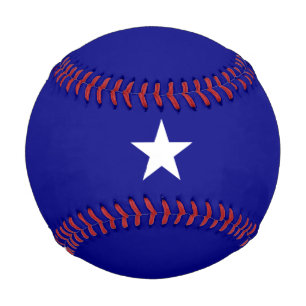 Balle De Baseball Drapeau bleu Bonnie