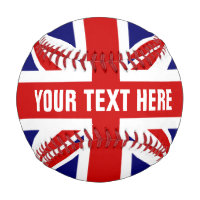 Drapeau britannique Union Jack cadeau de base-ball