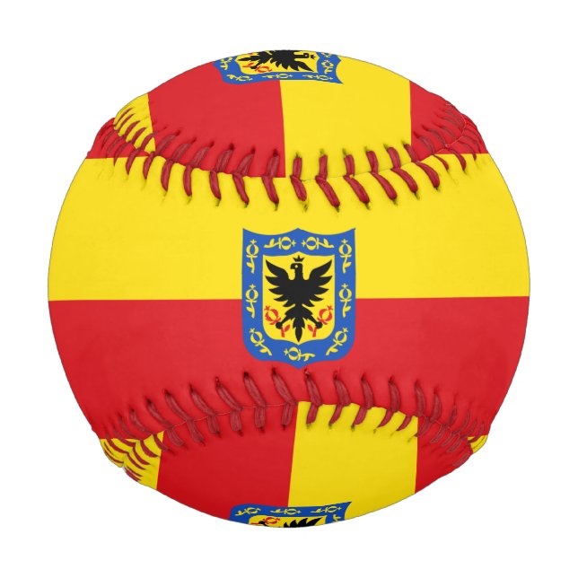Balle De Baseball Drapeau de Bogota, Colombie (Devant)
