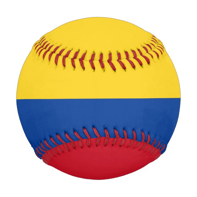 Balle De Baseball Drapeau de Colombie (Devant)