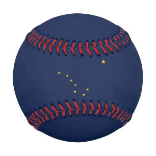 Balle De Baseball Drapeau de l'Alaska