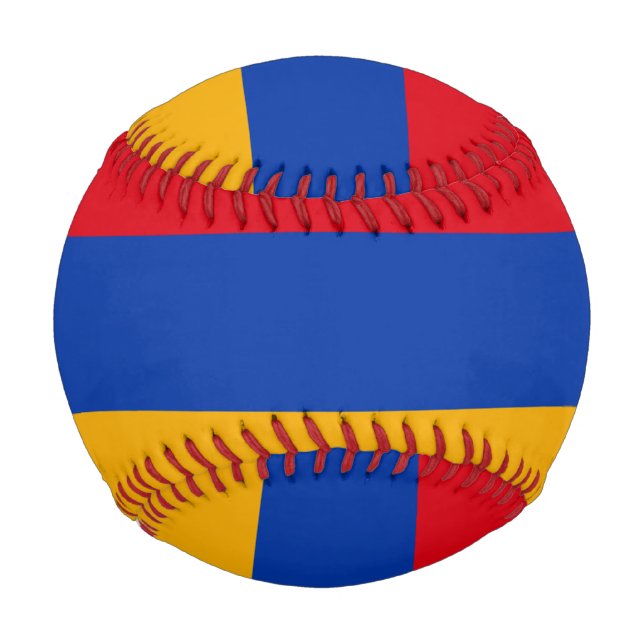 Balle De Baseball Drapeau de l'Arménie (Dos)