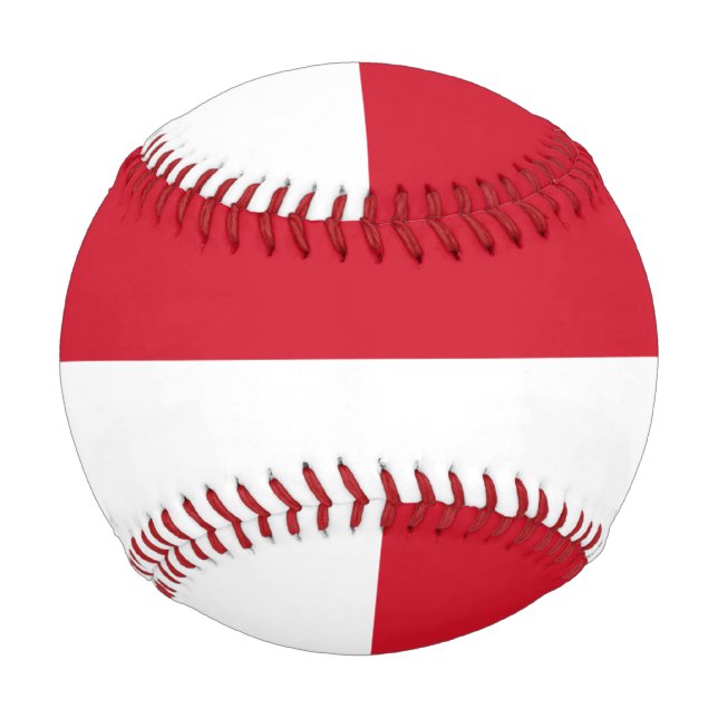 Balle De Baseball Drapeau de Monaco (Devant)