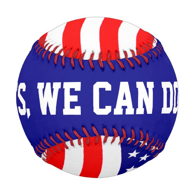 Balle De Baseball Drapeau des Etats-Unis d'Amérique - vos idées (Devant)