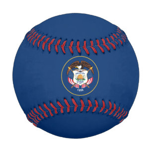 Balle De Baseball Drapeau d'État de l'Utah
