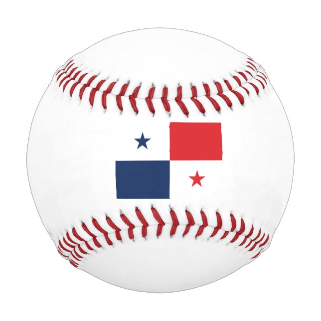 Balle De Baseball Drapeau du Panama (Devant)