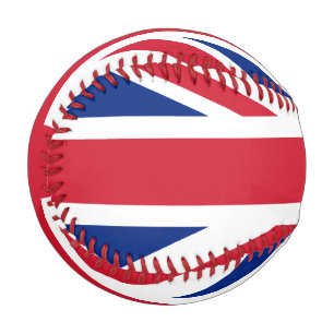 Balle De Baseball Drapeau du Royaume-Uni