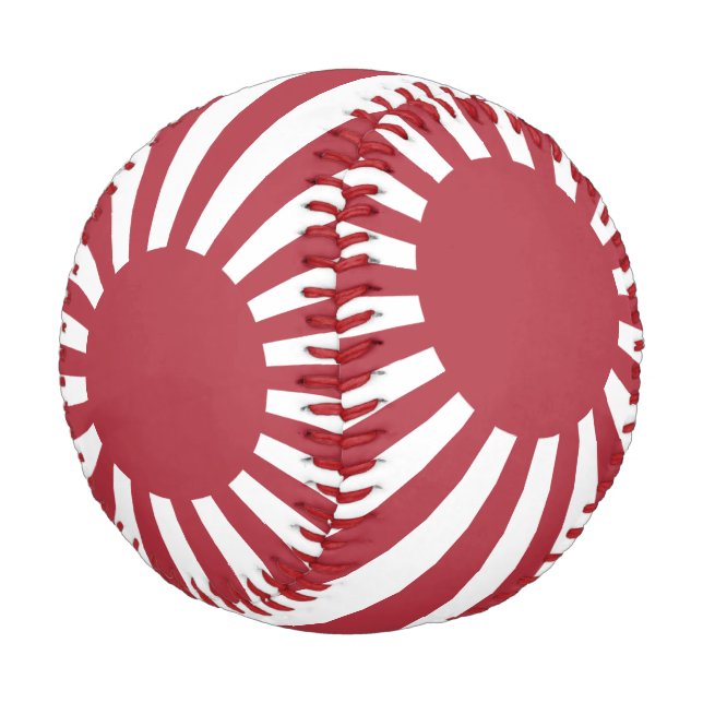 Balle De Baseball Drapeau du Soleil Levant impérial japonais, d'Edo  (Angle)