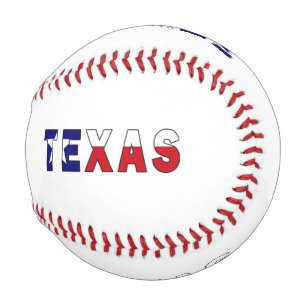 Balle De Baseball Drapeau du Texas