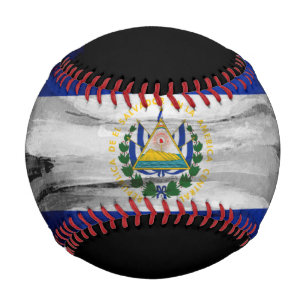 Balle De Baseball Drapeau El Salvador brac, drapeau national