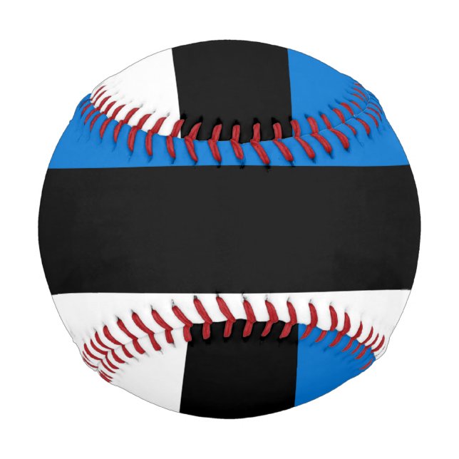 Balle De Baseball Drapeau estonien (Devant)
