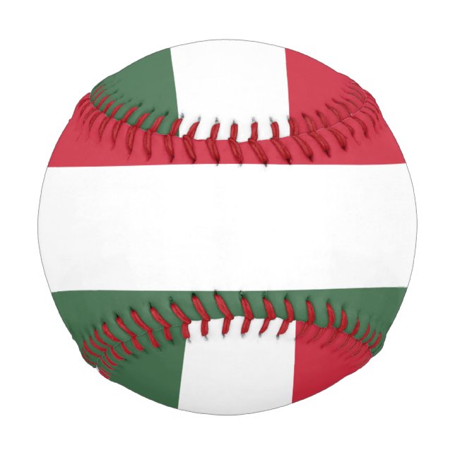Balle De Baseball Drapeau hongrois (Dos)