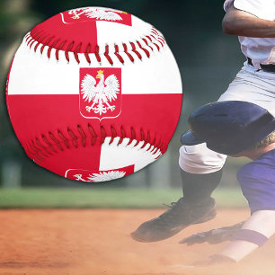 Balle De Baseball Drapeau Patriotique Polonais Boules Pologne sports