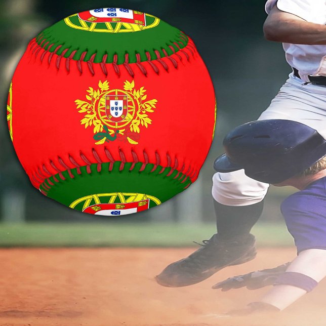 Balle De Baseball Drapeau portugais & Portugal sports / Bals de base (Créateur téléchargé)