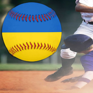 Balle De Baseball Drapeau ukrainien & sports ukrainiens / Bals de ba