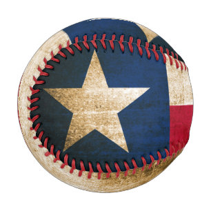 Balle De Baseball Drapeau vintage du Texas