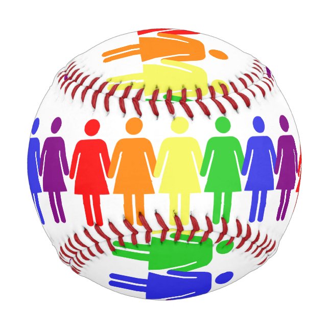 Balle De Baseball droits des femmes LGBTQIA (Dos)