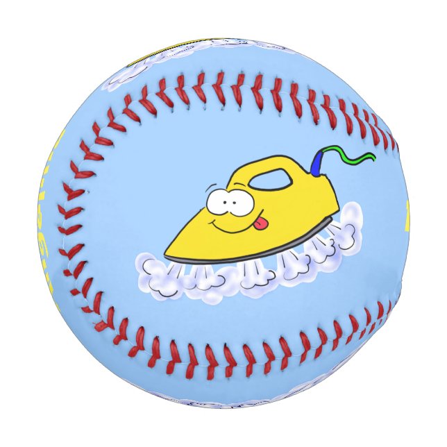 Balle De Baseball Drôle dessin animé linge de fer (Devant Gauche)