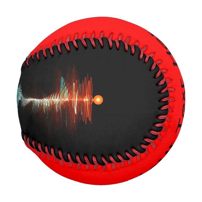 Balle De Baseball Dualité de la vague de particules (Devant Droite)