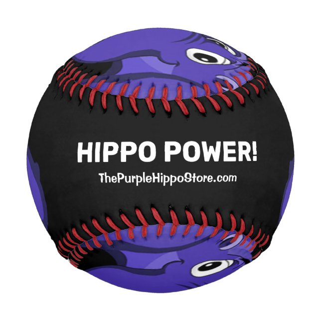 Balle De Baseball Édition spéciale Purple Power Baseball (Devant)