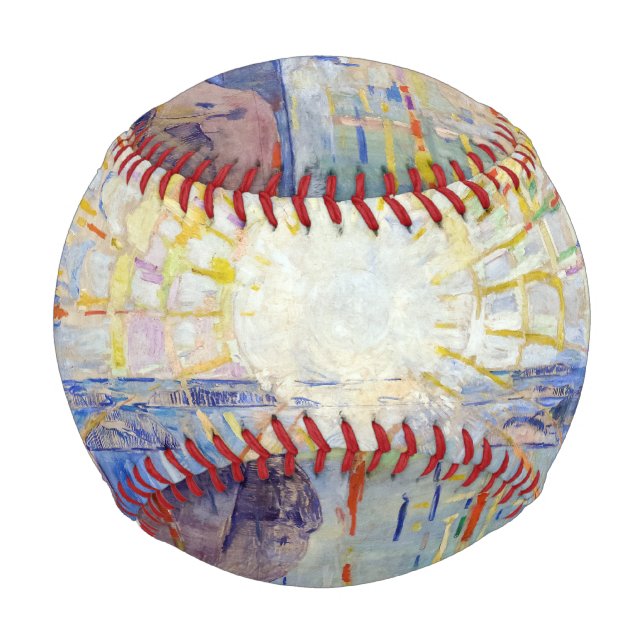 Balle De Baseball Edvard Munch - Le Soleil 1911 (Devant)