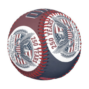 Balle De Baseball Emblème de l'aigle We the People 250 Ans