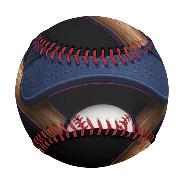 Balle De Baseball Emblème d'équipe de baseball populaire (Dos)