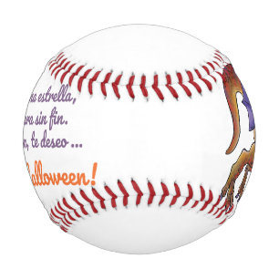 Balle De Baseball ESPAGNOL Halloween Dinosaure de baseball parti