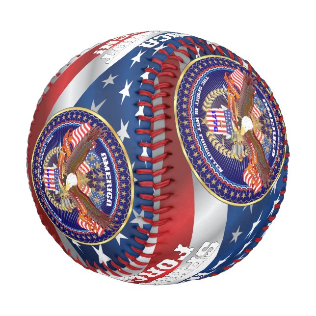 Balle De Baseball Esprit de baseball avec 1776 (Angle)