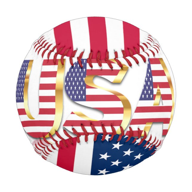 Balle De Baseball États-Unis d'Amérique (Dos)