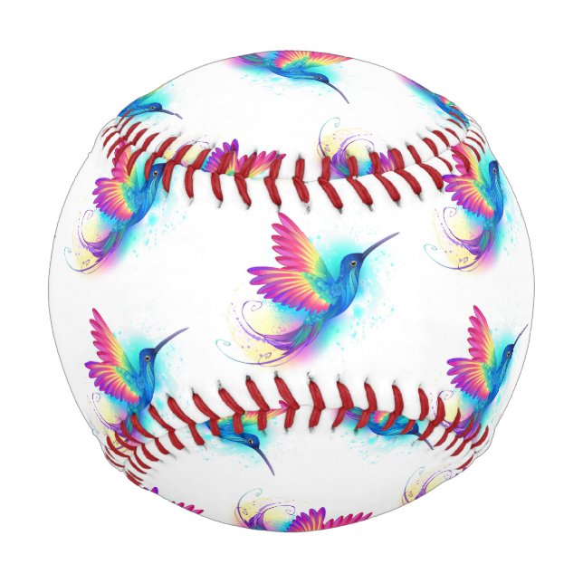 Balle De Baseball Exotic Rainbow Hummingbird (Devant)