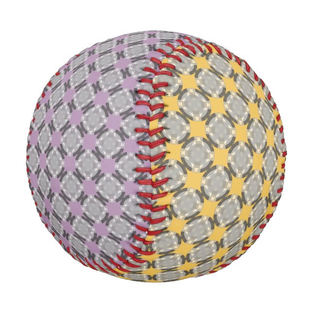 Balle De Baseball Faded Circle Grid par Kenneth Yoncich (Angle)