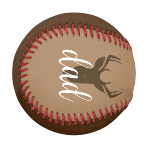 Balle De Baseball Fête des Pères moderne Cerf Papa