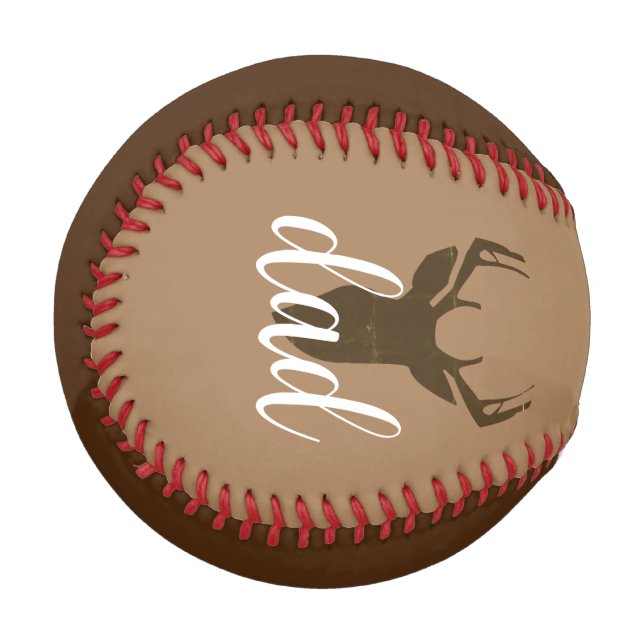 Balle De Baseball Fête des Pères moderne Cerf Papa (Devant Gauche)