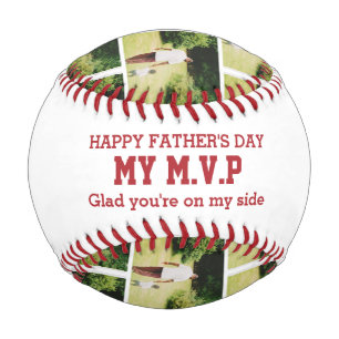 Balle De Baseball FÊTE DES PÈRES Mon PVM Sur Mon Côté Photo Personna