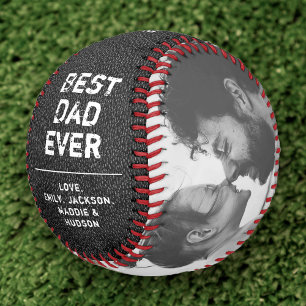 Balle De Baseball Fête des pères photo moderne Rustique Cool Vintage