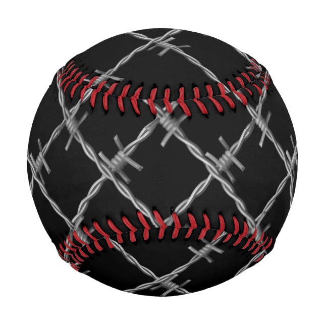 Balle De Baseball Fil Barbe (Devant)
