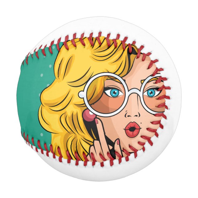 Balle De Baseball Fille #1 (Devant Droite)