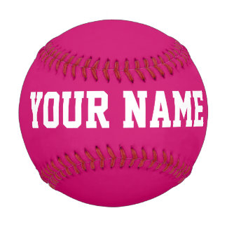 Balle De Baseball Filles Anniversaire cadeau idée de nom personnalis