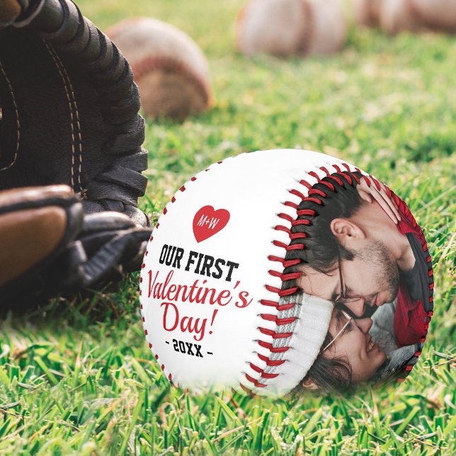 Balle De Baseball First Valentine's Day Photo (Créateur téléchargé)
