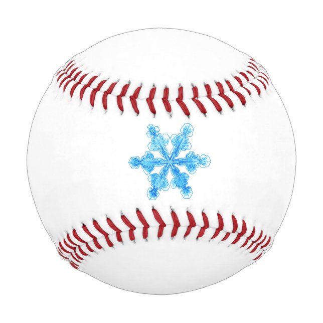 Balle De Baseball Flèche de neige Blue Winter (Devant)