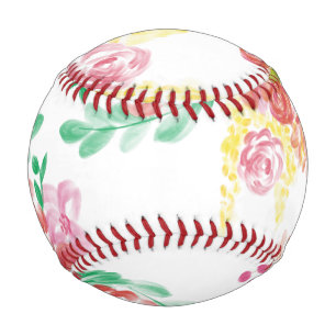Balle De Baseball Fleur aqua
